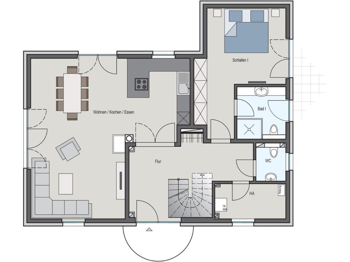 Ferienhaus Graukranich 41 Fuhlendorf  Ngoại thất bức ảnh